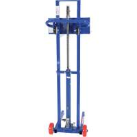 Hydraulic Platform Lift Stacker, Foot Pump Operated, 400 lbs. Capacity, 51-1/8" Max Lift Moffatt Supply & Specialties