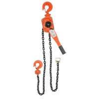 Lever Chain Hoist, 5' Lift, 6000 lbs. (3 tons) Capacity, Alloy Steel Chain Moffatt Supply & Specialties