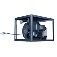Palan &eacute;lectrique &agrave; c&acirc;ble d'acier avec enrouleur Gripwinch Moffatt Supply & Specialties