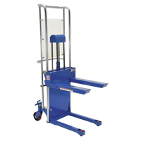 Hefti-Lift Load Stacker, Foot Pump Operated, 880 lbs. Capacity, 59" Max Lift Moffatt Supply & Specialties