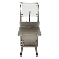 Hefti-Lift Load Stacker, Foot Pump Operated, 450 lbs. Capacity, 45-5/8" Max Lift Moffatt Supply & Specialties