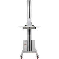 Quick Lift Stacker, Electric Operated, 175 lbs. Capacity, 57" Max Lift Moffatt Supply & Specialties
