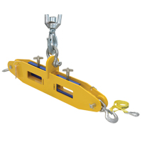Forklift Lifting Beam, 7" x 2-1/2" Fork Pocket Moffatt Supply & Specialties