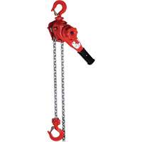 VQ Super Series Lever Hoist, 5' Lift, 2200 lbs. (1.1 tons) Capacity, Grade 100 Alloy Chain Moffatt Supply & Specialties