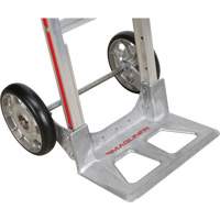 Knocked Down Hand Truck, P-Handle Handle, Aluminum, 52" Height, 500 lbs. Capacity Moffatt Supply & Specialties