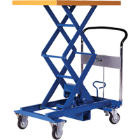 Dandy Lift Scissor Lift Table, 34-4/5" L x 23-3/5" W, Steel, 770 lbs. Capacity Moffatt Supply & Specialties