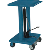 Table de travail hydraulique, 18'' lo x 18'' la, Acier, Capacit&eacute; 500 lb Moffatt Supply & Specialties