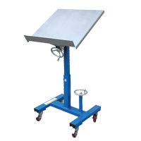 Mobile Tilting Work Table Moffatt Supply & Specialties