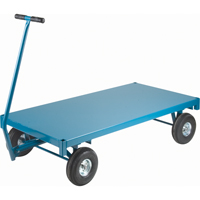 Platform Trucks - Ergonomic Platform Wagon Trucks, 30" W x 60" L, 1000 lbs. Capacity Moffatt Supply & Specialties
