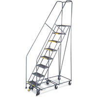 All Directional Ladders, 8 Steps, 16" Step Width, 80" Platform Height, Steel Moffatt Supply & Specialties