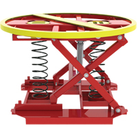 Pallet Pal&reg; 360 Spring Level Loader, 43-5/8" L x 43-5/8" W, 4500 lbs. Cap. Moffatt Supply & Specialties