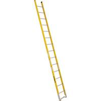 Single Section Straight Ladder - 6100 Series, 14', Fibreglass, 375 lbs., CSA Grade 1AA Moffatt Supply & Specialties