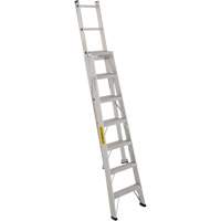 2700 Series Industrial Duty Multi-Way Ladders, 7', Aluminum, 250 lbs. Cap., ANSI 1, CSA 1 Moffatt Supply & Specialties
