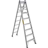 2700 Series Industrial Duty Multi-Way Ladders, 8', Aluminum, 250 lbs. Cap., ANSI 1, CSA 1 Moffatt Supply & Specialties