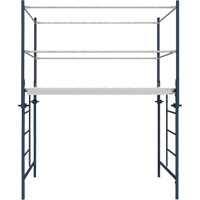 Accessoires pour &eacute;chafaudage - Poteau de garde-corps a/support, Poteau de garde-corps, 6" la x 56" h Moffatt Supply & Specialties