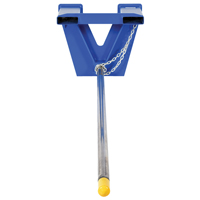 Forklift Carpet Boom, 108-1/2" Length, Fork Mount, 2500 lbs. Capacity Moffatt Supply & Specialties