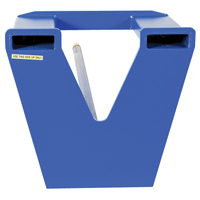 Forklift Carpet Boom, 108-1/2" Length, Fork Mount, 2500 lbs. Capacity Moffatt Supply & Specialties