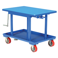 Hydraulic Lift Table, 24" L x 36" W, Steel, 2000 lbs. Capacity Moffatt Supply & Specialties