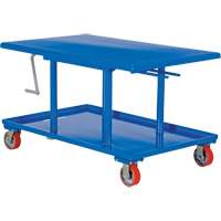 Post Lift Table, 42" L x 30" W, Steel, 2000 lbs. Capacity Moffatt Supply & Specialties