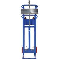 Hydra Lift Platform Stacker, Foot Pump Operated, 750 lbs. Capacity, 52" Max Lift Moffatt Supply & Specialties