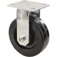 Heavy-Duty EMaxx Kingpin Caster, Rigid, 6" (152.4 mm), Phenolic, 1200 lbs. (544.3 kg.) Moffatt Supply & Specialties