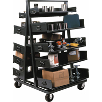 Adjust-A-Tray Trucks, 30" x 38" x 64", 2500 lbs. Capacity Moffatt Supply & Specialties