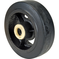 Rubber Wheels, 6" (152 mm) Dia. x 2" (51 mm) W, 550 lbs. (249 kg.) Capacity Moffatt Supply & Specialties