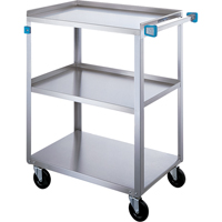 Shelf Cart, 3 Tiers, 18" W x 39" H x 31" D, 500 lbs. Capacity Moffatt Supply & Specialties