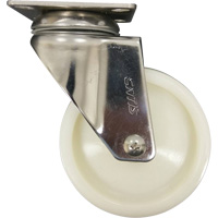 Roulette, Pivotant, 4" (101,6 mm), Nylon, 200 lb (91 kg) Moffatt Supply & Specialties