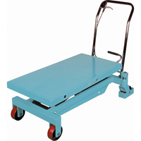 Heavy-Duty Hydraulic Scissor Lift Table, 40" L x 20-1/8" W, Steel, 2200 lbs. Capacity Moffatt Supply & Specialties