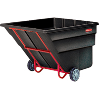Tilt Truck, Polyethylene, 2 cu. yd., 2300 lbs. Load Capacity Moffatt Supply & Specialties