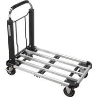 Foldable Platform Trucks, Aluminum, 300 lbs., 28" L x 16" W, 32" High Moffatt Supply & Specialties