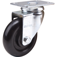 Caster, Swivel, 4" (101.6 mm), Polyolefin, 250 lbs. (113 kg.) Moffatt Supply & Specialties