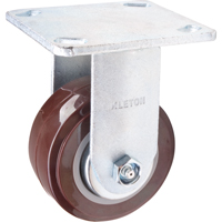 Caster, Rigid, 4" (101.6 mm), Polyurethane, 550 lbs. (249.5 kg.) Moffatt Supply & Specialties