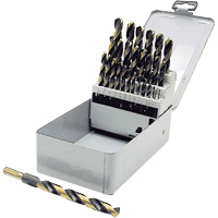 BG29RS Premium JET-KUT B & G Reduced Shank Drill Bit Set, 29 Pieces, High Speed Steel Moffatt Supply & Specialties