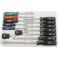 ISD-14 ABS Handle Screwdriver Set, 14, Magnetic Moffatt Supply & Specialties