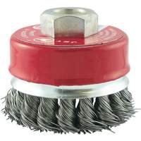 CKB2201T Knotted Cup Brush, 2-3/4" Dia. x 5/8"-11 Arbor Moffatt Supply & Specialties