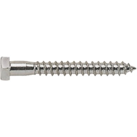 Lag Screw, 3/8" x 3" L, Plain Moffatt Supply & Specialties