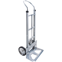 Knocked Down Hand Truck, Continuous Handle, Aluminum, 49-5/8" Height, 500 lbs. Capacity Moffatt Supply & Specialties