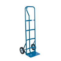 All-Welded Hand Truck, P-Handle Handle, Steel, 51" Height, 600 lbs. Capacity Moffatt Supply & Specialties
