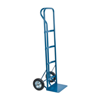 All-Welded Hand Truck, P-Handle Handle, Steel, 51" Height, 600 lbs. Capacity Moffatt Supply & Specialties