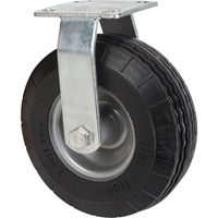 Flat-Free Casters, Rigid, 8" (203.2 mm), Flat-Free, 275 lbs. (125 kg.) Moffatt Supply & Specialties