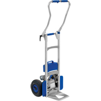 Liftkar&reg; Aluminum Stair Climbing Hand Trucks, Aluminum Frame, 18" W x 61" H, 375 lbs. Capacity Moffatt Supply & Specialties