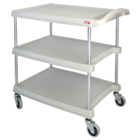 Chariot utilitaire myCart, 3 tiers, 20" x 35-1/2" x 30", Capacit&eacute; 400 lb Moffatt Supply & Specialties