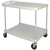 Chariot utilitaire myCart, 2 tiers, 26" x 36-7/8" x 36", Capacit&eacute; 400 lb Moffatt Supply & Specialties