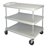 Chariot utilitaire myCart, 3 tiers, 26" x 36-7/8" x 36", Capacit&eacute; 500 lb Moffatt Supply & Specialties