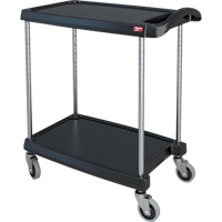 Chariot utilitaire myCart, 2 tiers, 16" x 35-1/2" x 27", Capacit&eacute; 300 lb Moffatt Supply & Specialties