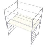 Accessoires pour &eacute;chafaudage - Barre de retenue, Barre de retenue, 2" la x 30" h Moffatt Supply & Specialties