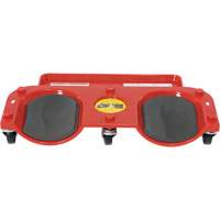 Socle roulant pour les genoux, Plastique, Rouge, Capacit&eacute; 350 lb Moffatt Supply & Specialties