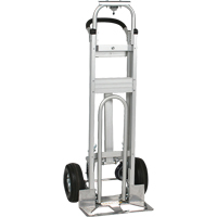 Three-Position Spartan III Convertible Hand Truck, Aluminum, 750 lbs. Capacity Moffatt Supply & Specialties